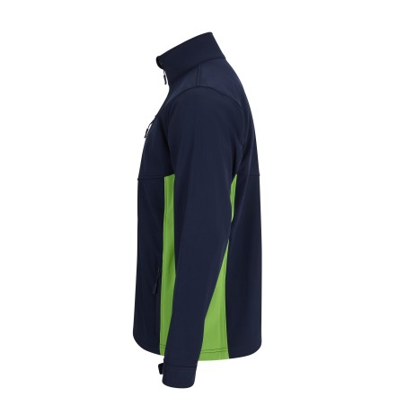 CHAQUETA CREMALLERA SOFTSHELL BICOLOR 