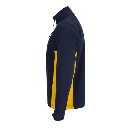 CHAQUETA CREMALLERA SOFTSHELL BICOLOR 