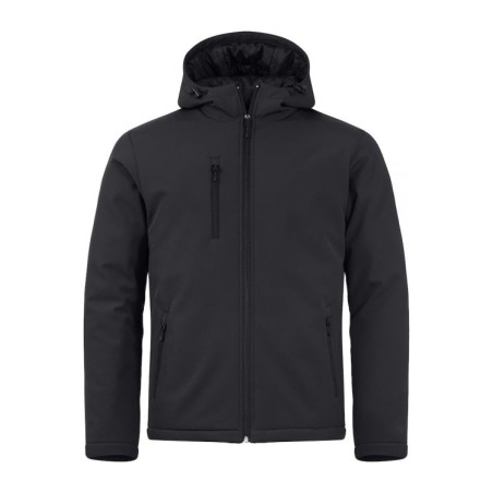 CHAQUETA SOFTSHELL ACOLCHADA CON CAPUCHA