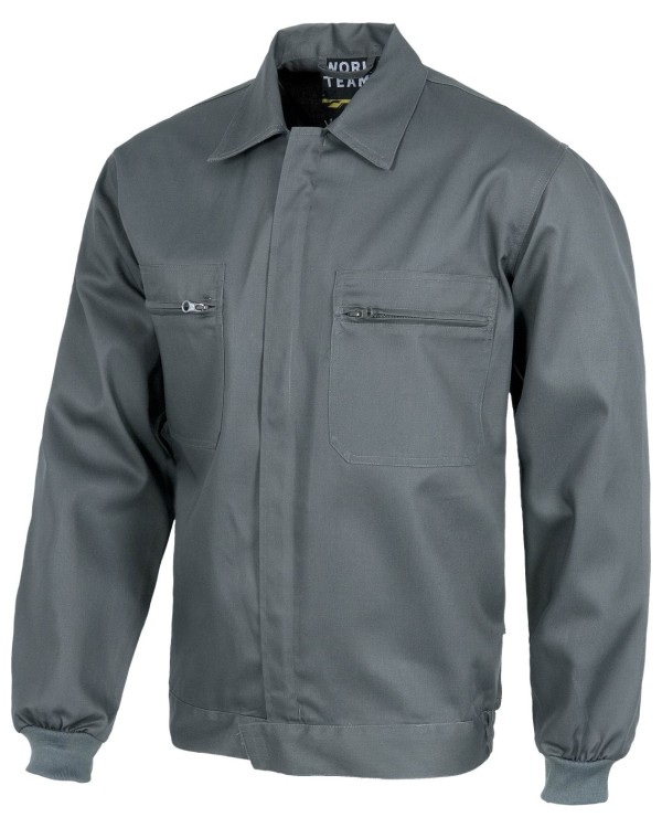 CAZADORA DE TRABAJO CREMALLERA OCULTA