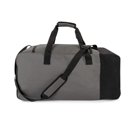 Large sports bag with side compartment