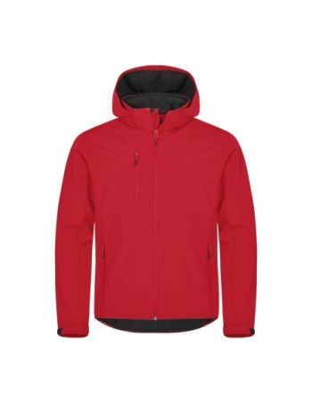 CHAQUETA SOFTSHELL CON CAPUCHA