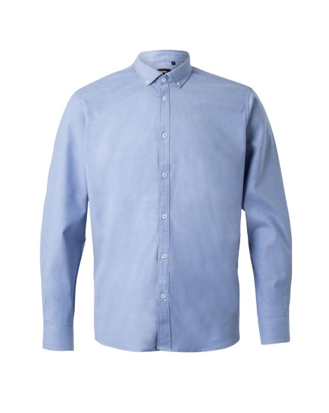 CAMISA OXFORD STRETCH ENTALLADA