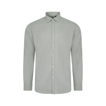 CAMISA OXFORD STRETCH ENTALLADA