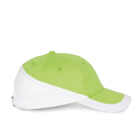Racing - Gorra bicolor 6 paneles