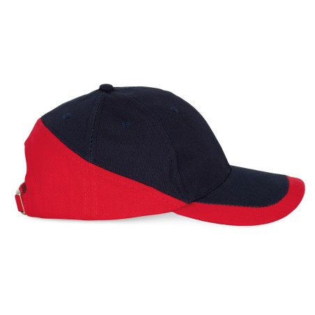 Racing - Gorra bicolor 6 paneles