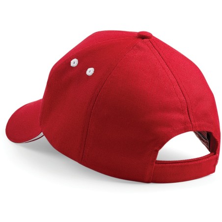 Gorra Ultimate - 5 paneles con sándwich contrastado
