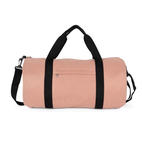 Recycled tube bag with front pocket