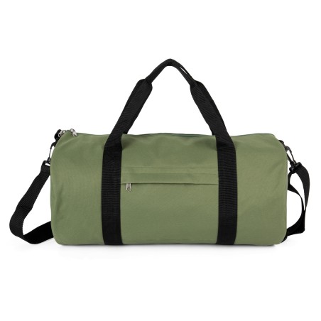 Bolsa de poliéster reciclado con bolsillo frontal