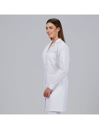 BATA BLANCA MUJER SANITARIA 2