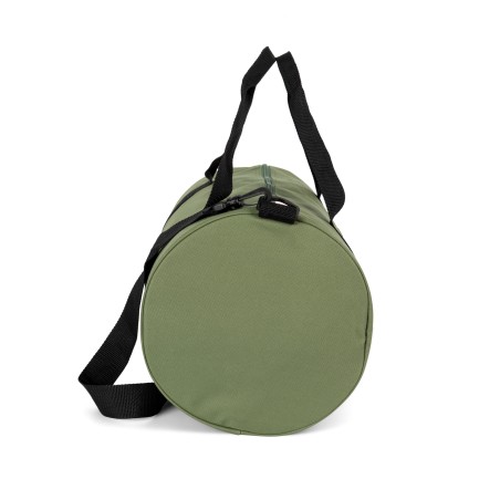 Recycled tube bag with front pocket