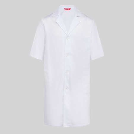 BATA LABORATORIO BLANCA UNISEX MANGA CORTA