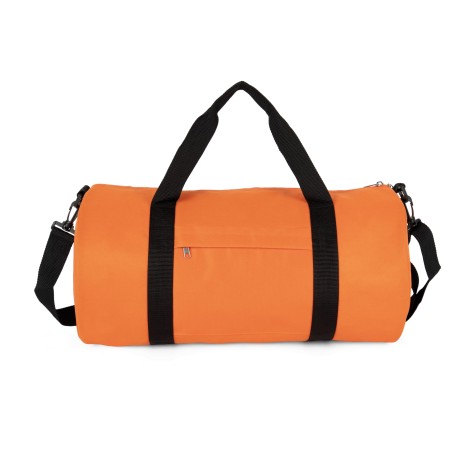 Recycled tube bag with front pocket