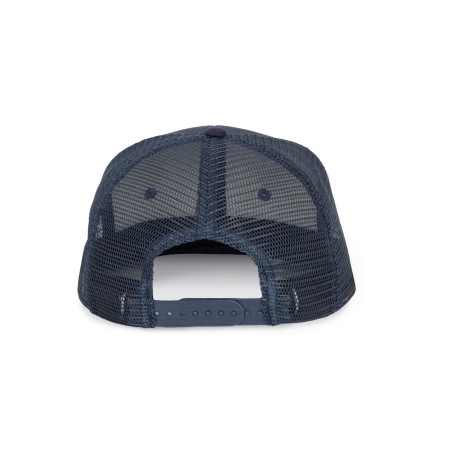 Gorra trucker - 6 paneles visera plana