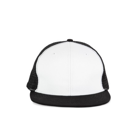 Trucker flat peak cap - 6 panels