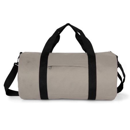 Recycled tube bag with front pocket