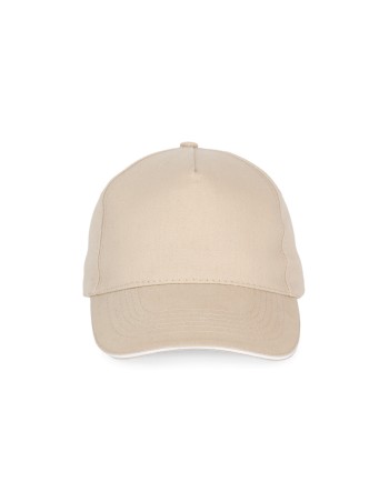 Gorra con sandwich contrastado 5 paneles 2