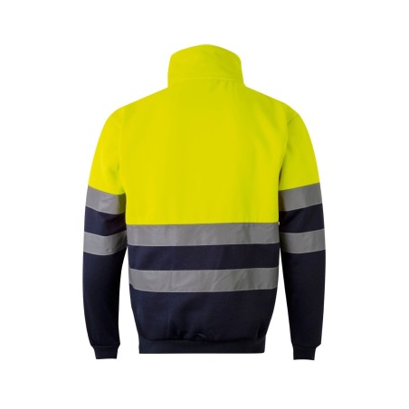 SUDADERA DE TRABAJO CON BANDAS REFLECTANTES