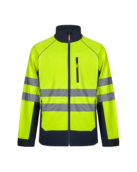 CHAQUETA DE TRABAJO SOFTSHELL ALTA VISIBILIDAD