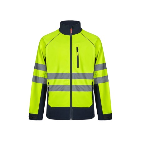 CHAQUETA DE TRABAJO SOFTSHELL ALTA VISIBILIDAD