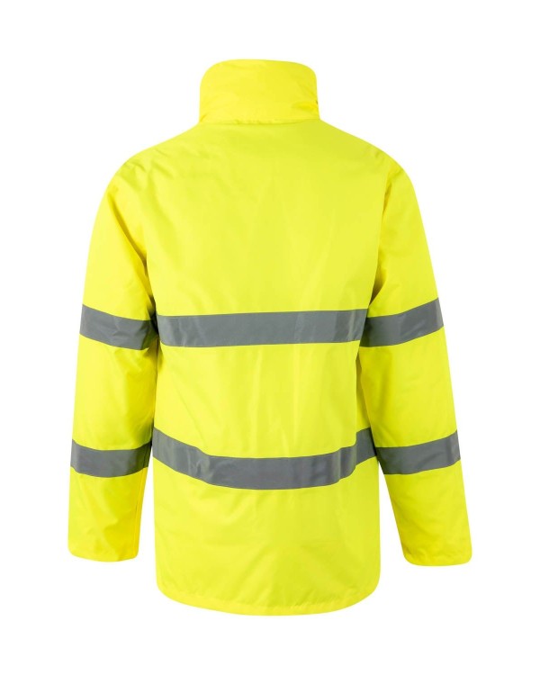 PARKA ALTA VISIBILIDAD BANDAS REFLECTANTES 2