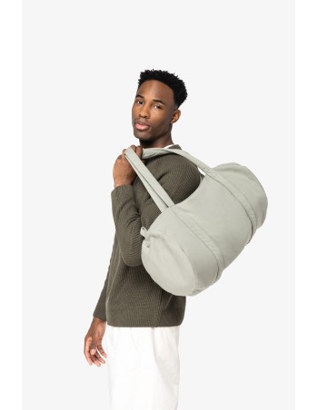 Bolsa cilíndrica de felpa
