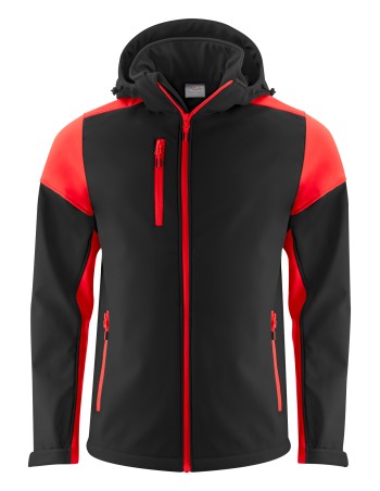 Chaqueta softshell bicolor