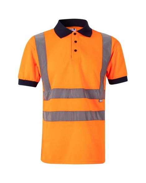 POLO REFLECTANTE CITY MANGA CORTA