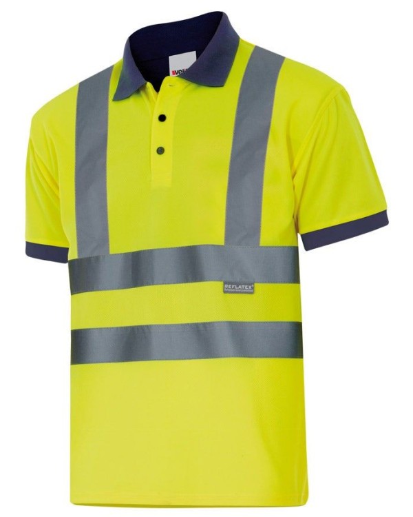 POLO AV REFLECTANTE MANGA CORTA 2