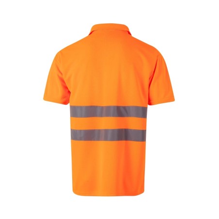 POLO DE ALTA VISIBILIDAD MANGA CORTA REFLECTANTE