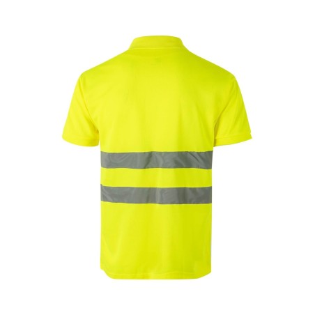 POLO DE ALTA VISIBILIDAD MANGA CORTA REFLECTANTE