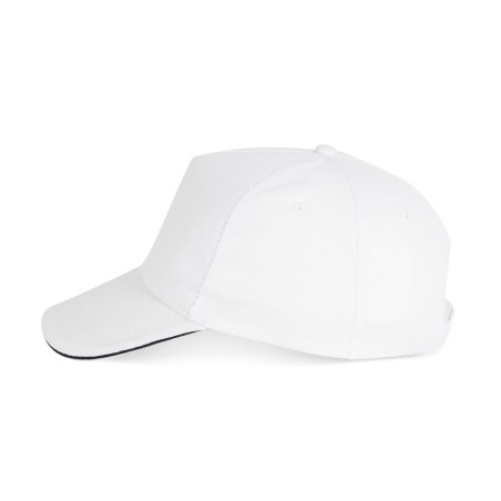 Gorra con sandwich contrastado - 5 paneles
