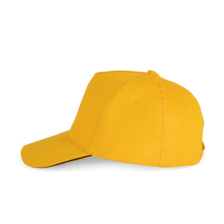 Gorra con sandwich contrastado - 5 paneles