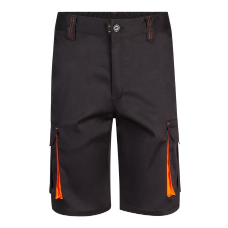 PANTALÓN LABORAL CORTO VERANO BICOLOR ELÁSTICO