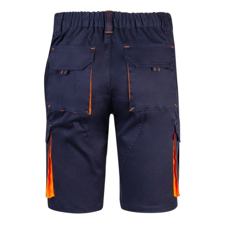 PANTALÓN LABORAL CORTO VERANO BICOLOR ELÁSTICO