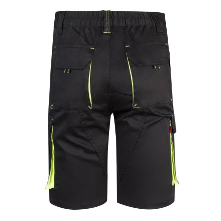 PANTALÓN LABORAL CORTO VERANO BICOLOR ELÁSTICO