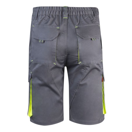 PANTALÓN LABORAL CORTO VERANO BICOLOR ELÁSTICO