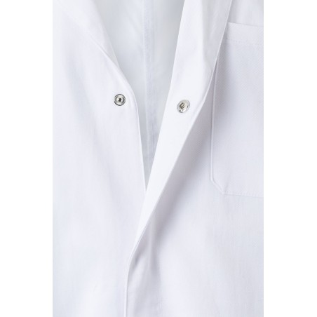 BATA DE LABORATORIO 100% ALGODÓN CON PUÑO DE GOMA
