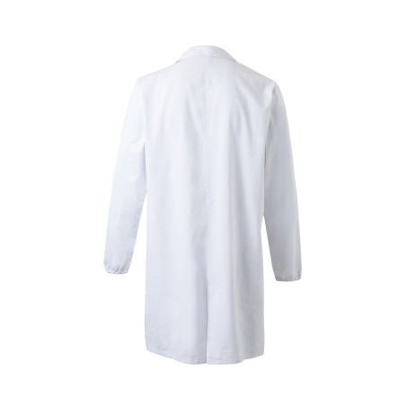BATA DE LABORATORIO 100% ALGODÓN CON PUÑO DE GOMA