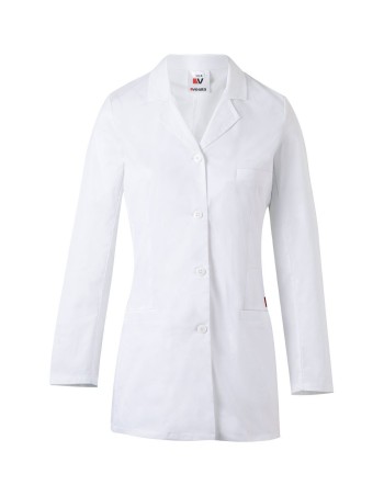 BATA DE LABORATORIO CORTA DE MUJER