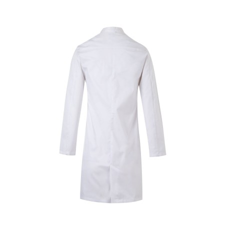 Bata laboratorio mujer cuello mao MANGA LARGA