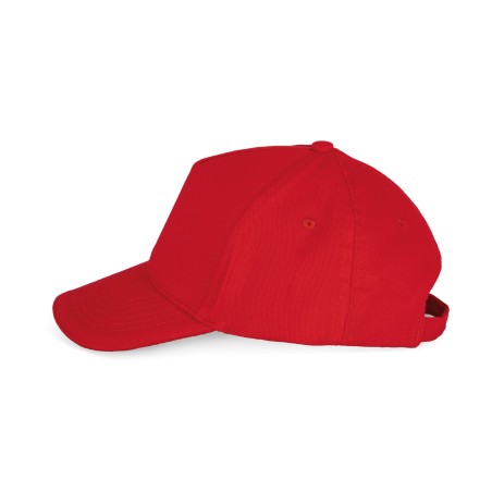 Kids\\\' cap with contrasting sandwich peak - 5 panels