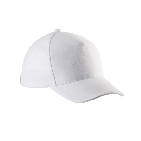 Kids\\\' cap with contrasting sandwich peak - 5 panels