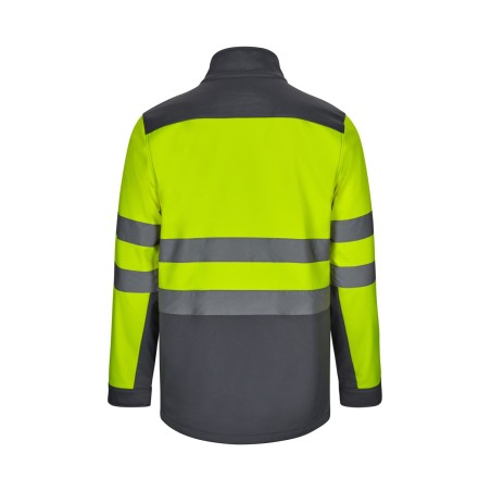 Chaqueta softshell bicolor