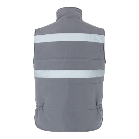 CHALECO CINTAS REFLECTANTES ACOLCHADO MULTIBOLSILLOS