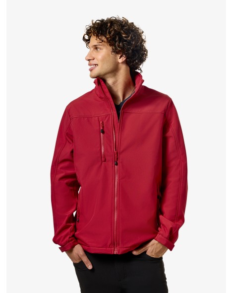 CHAQUETA SOFTSHELL PUÑO AJUSTABLE