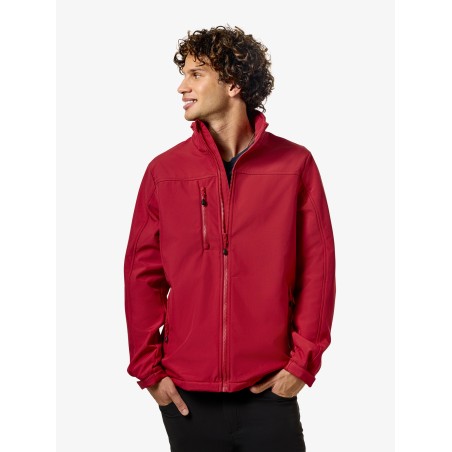 CHAQUETA SOFTSHELL PUÑO AJUSTABLE