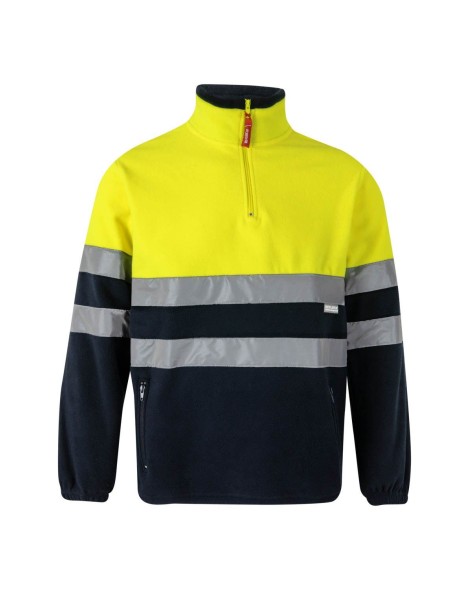 FORRO POLAR BICOLOR ALTA VISIBILIDAD REFLECTANTE