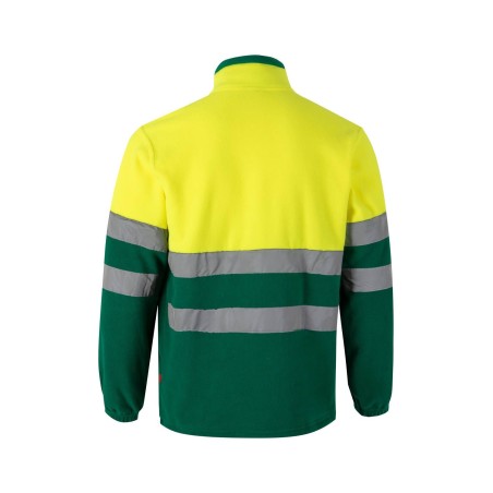 FORRO POLAR BICOLOR ALTA VISIBILIDAD REFLECTANTE