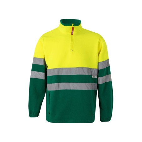 FORRO POLAR BICOLOR ALTA VISIBILIDAD REFLECTANTE